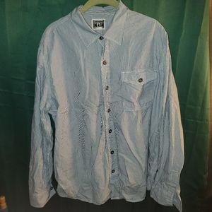 Converse stripped button down